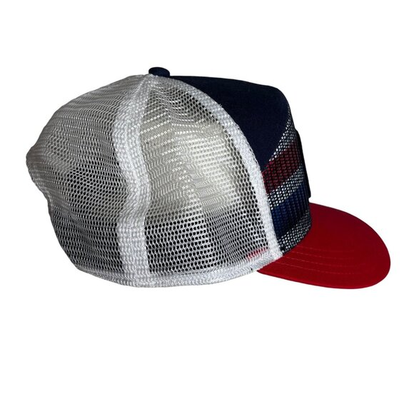 Callaway 1982 Trucker Hat Red White Blue Adjustable Snapback Mesh Back - Picture 4 of 7